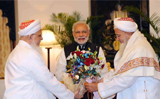Prime Minister Shri Narendra Modi meeting with the Dawoodi Bohra community